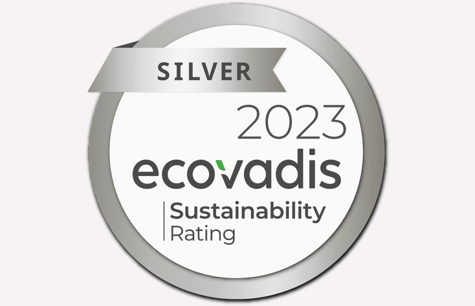 Ecovadis 2023 médaille d'argent pour le LFB.