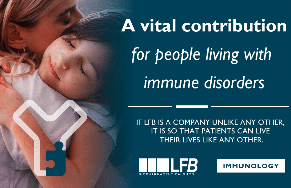 A vital contribution for people living with immune disorder, Immunology therapeutic field