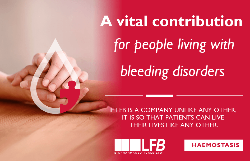 A vital contribution for people living with bleeding disorders, Haemostasis therapeutic area