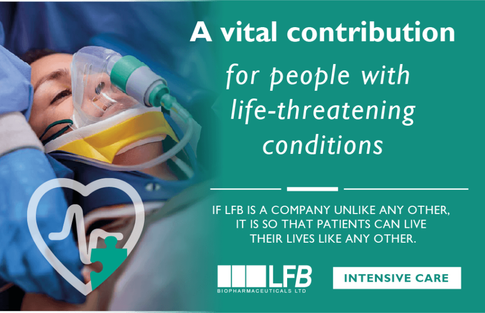 A vital contribution for people with life-threatening conditions, Intensive care therapeutic area